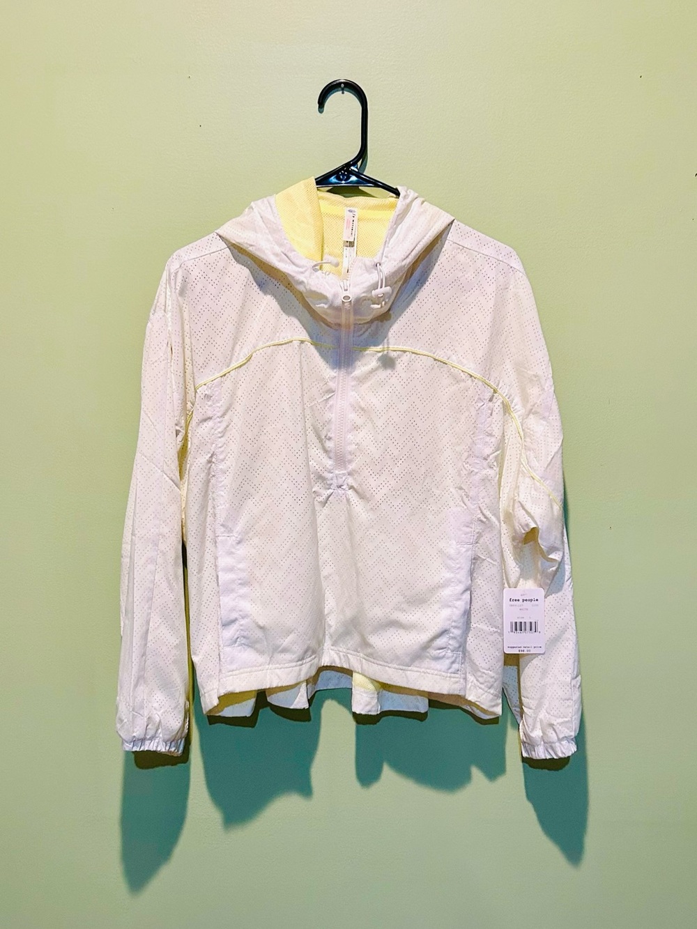 FREE PEOPLE Lightweight Hooded Windbreaker Jacket